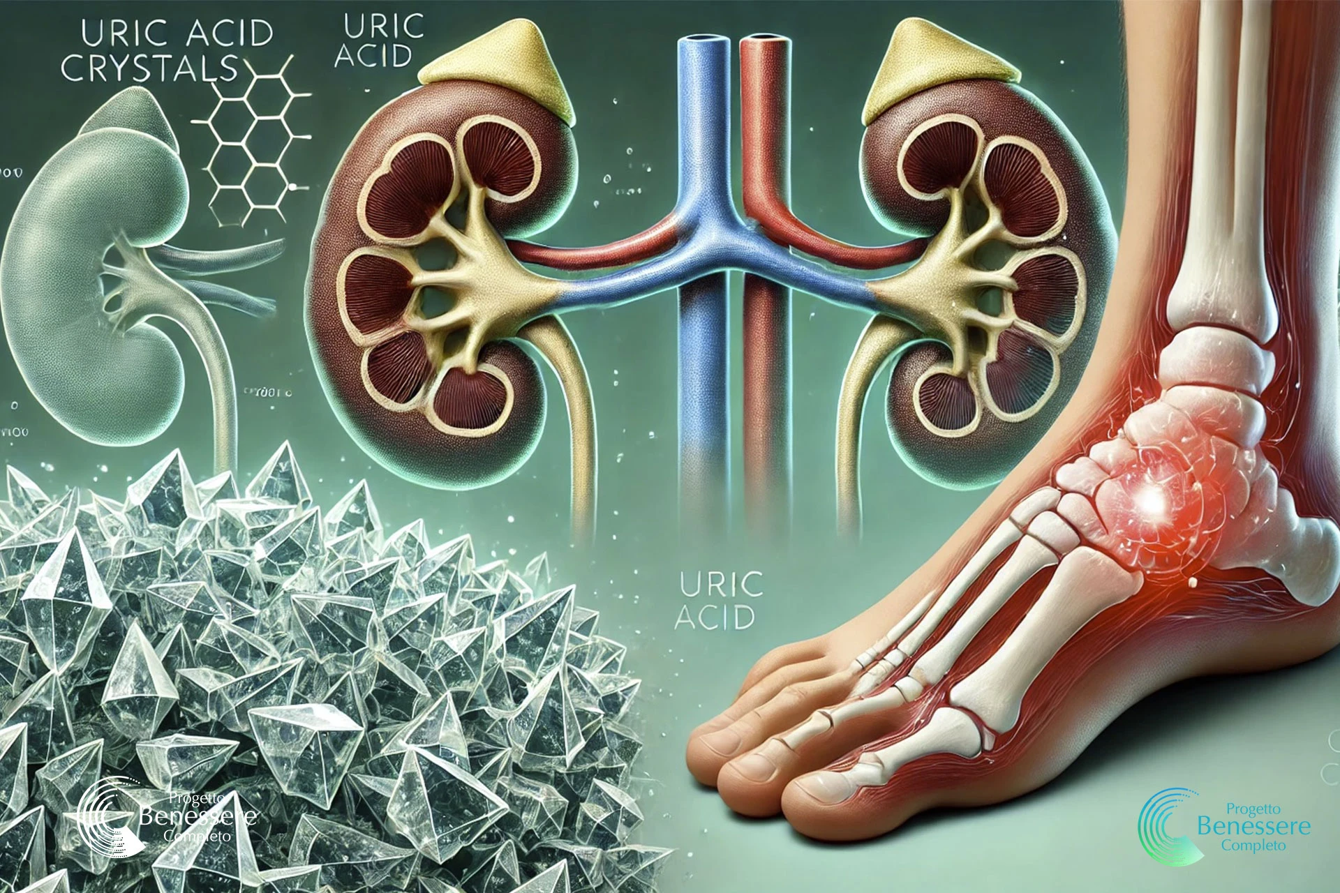 Uricemia alta (Acidi urici alti) e Biorisonanza Quantistica: il Check-Up Completo